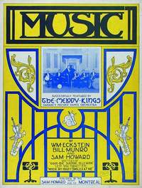 Music (Makes The World Go 'Round), Melody Kings Dance Orchestra, music sheet, 1923.