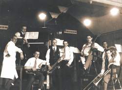 New Princes' Toronto Band, recording session, Columbia Recording Studios, London, UK, 1925